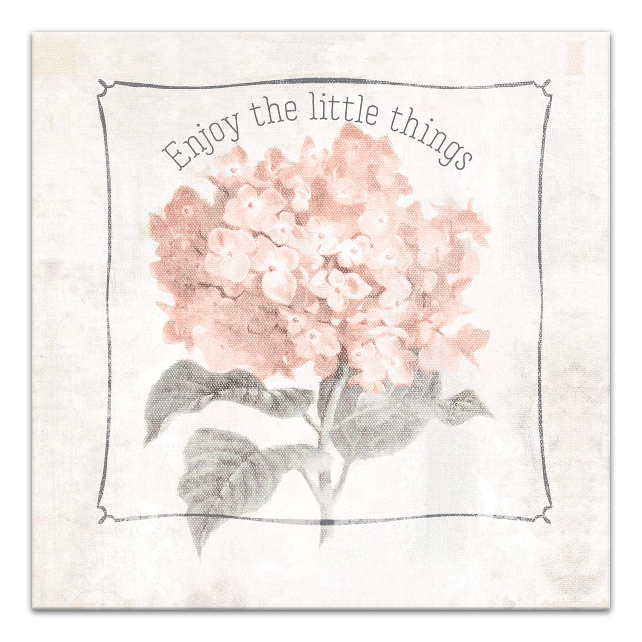 Enjoy The Little Things 16" x 16" Canvas Wall Art